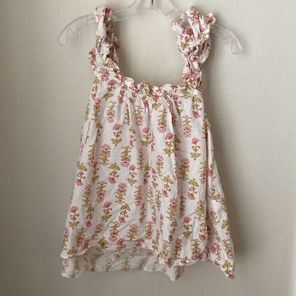 Piyama Nicolette Sleep Top - Cotton - Lotus Flower - Picture 2 of 5